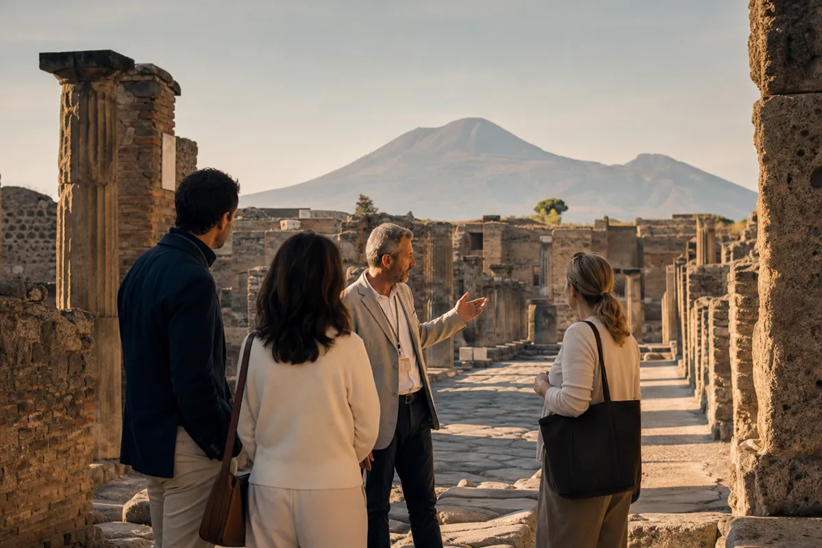 Guided visit to the archaeological sites near the Amalfi Coast